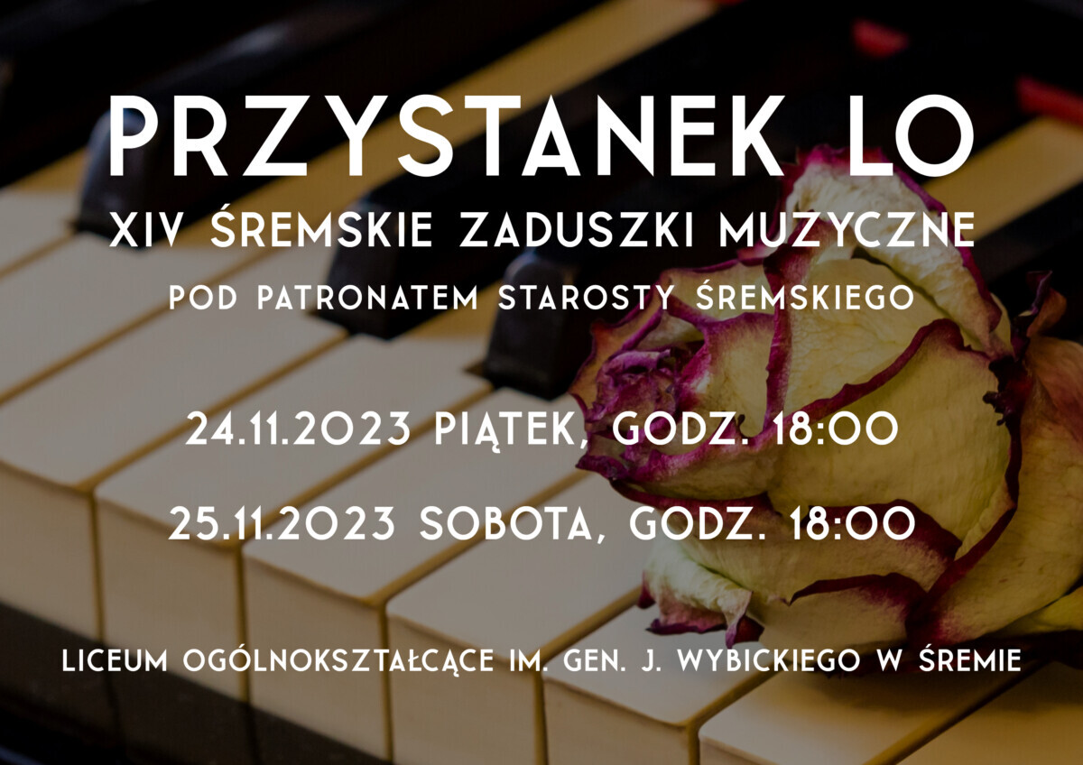 Plakat Zaduszki 2023