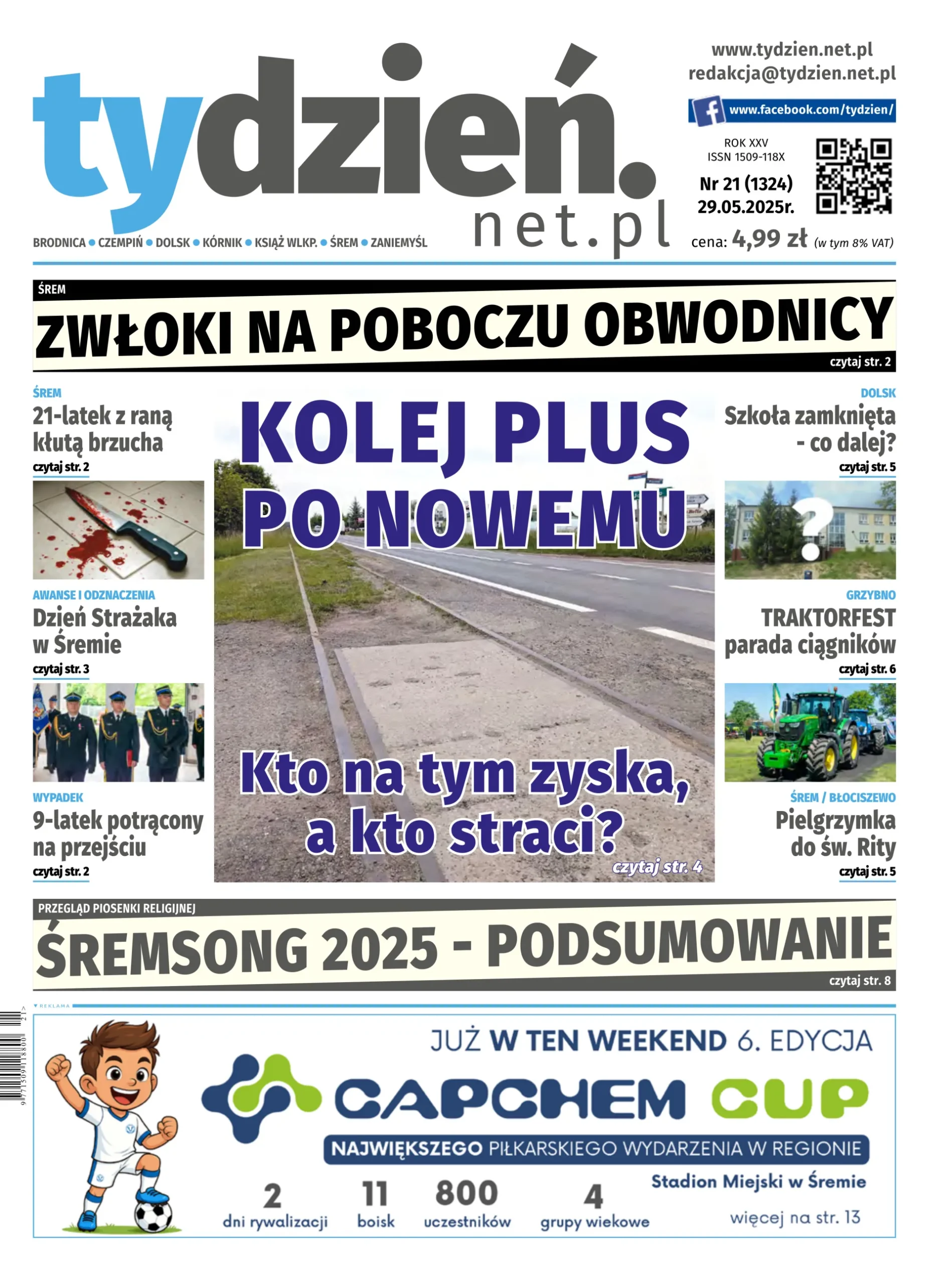 Tydzień Nr 21 (1324) 29 maja 2025r.