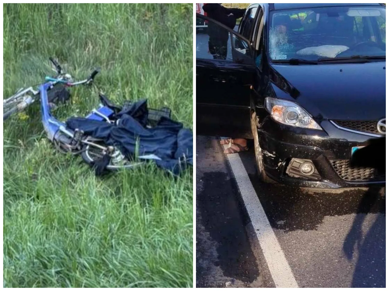 Rowerzysta w szpitalu po zderzeniu z samochodem. Autem kierował senior ze Śremu