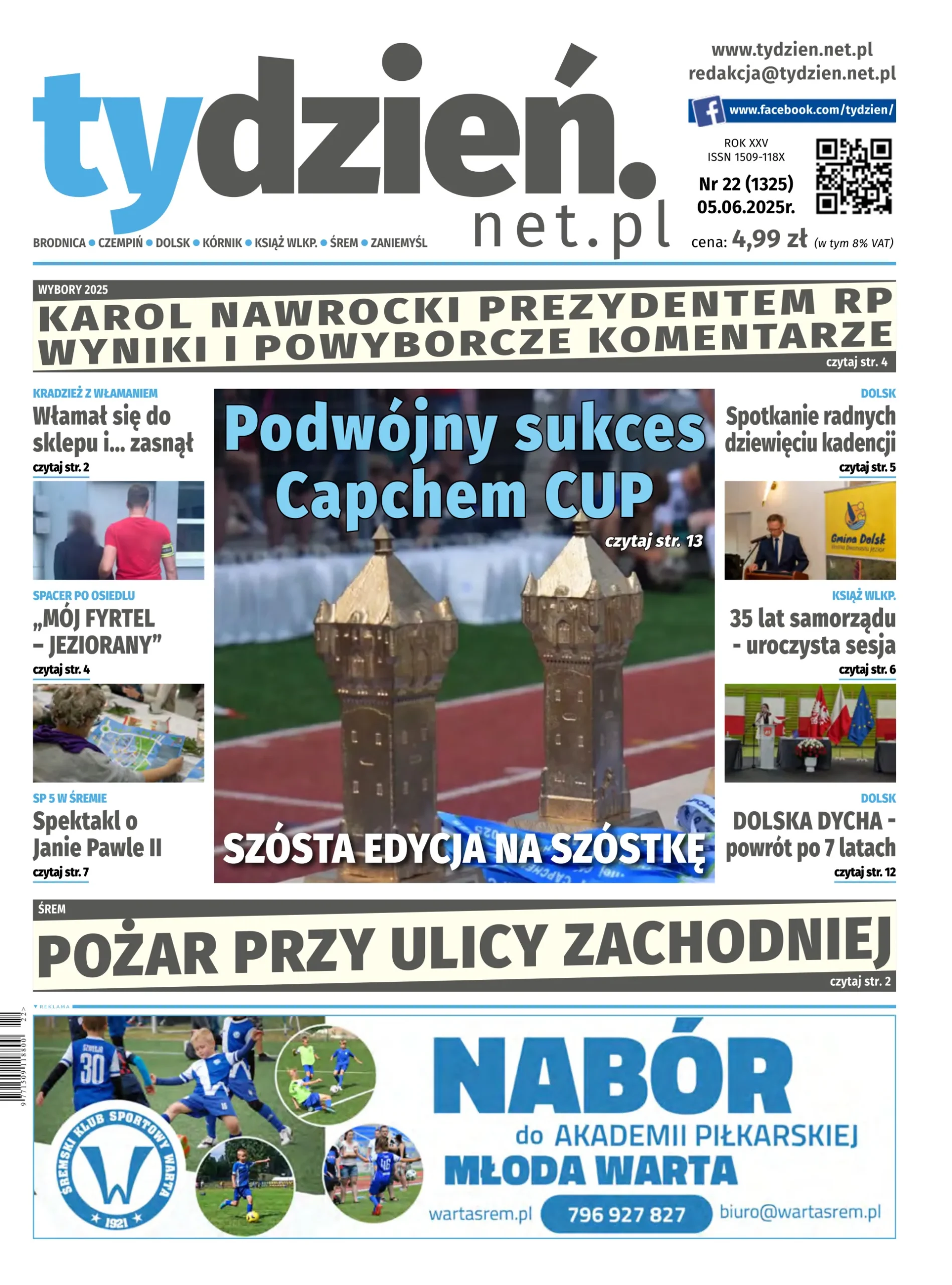 Tydzień Nr 22 (1325) 5 czerwca 2025r.