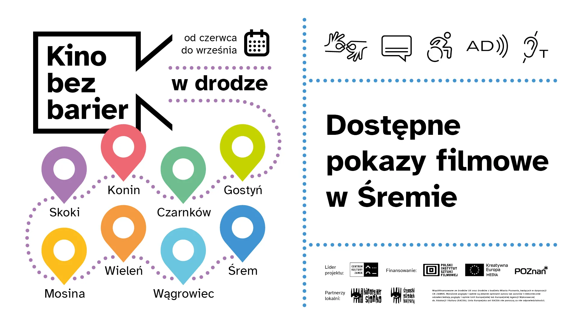 Kino bez barier zawita do Kinoteatru Słonko w Śremie