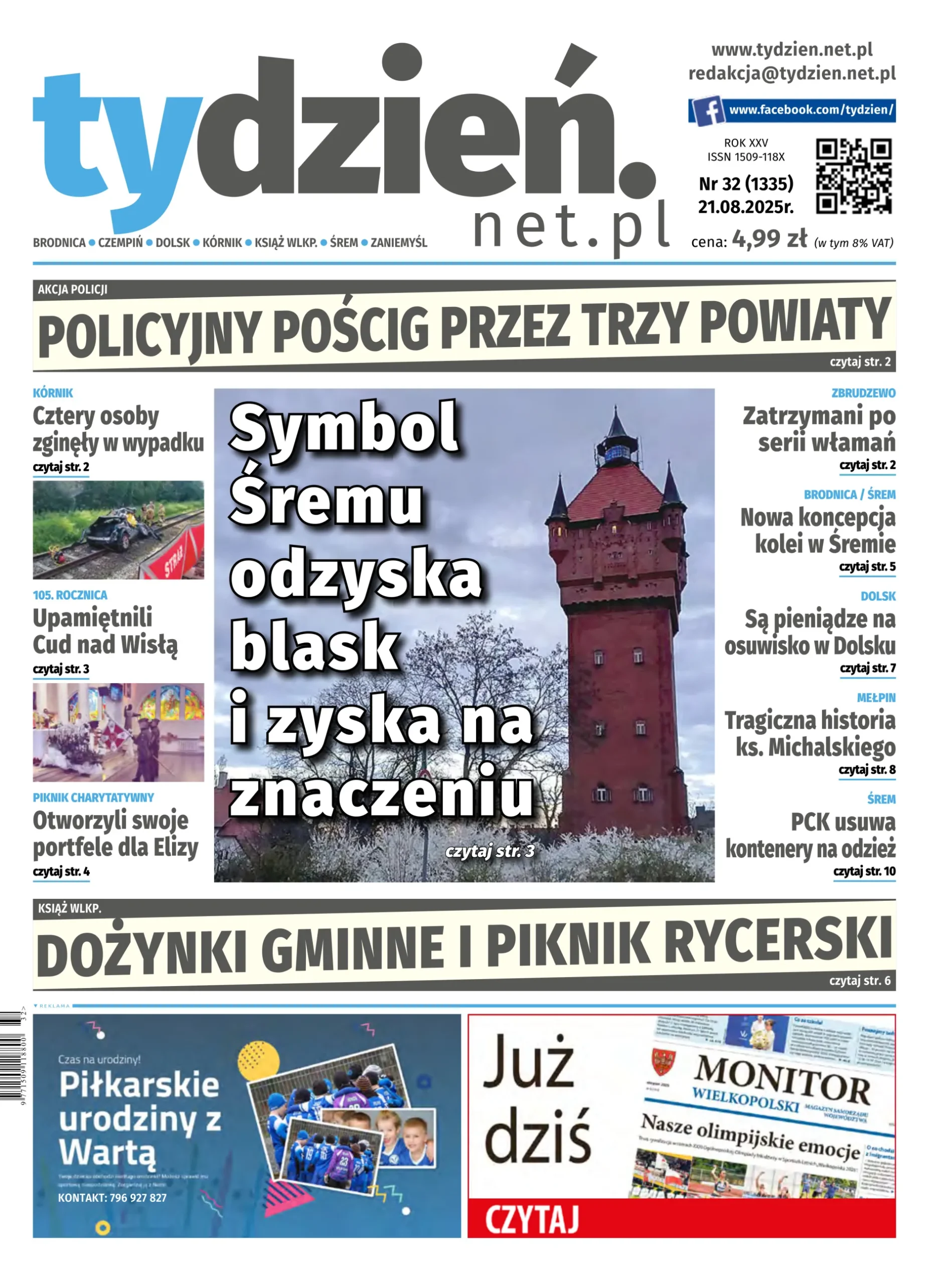 Tydzień Nr 32 (1335) 21 sierpnia 2025r.