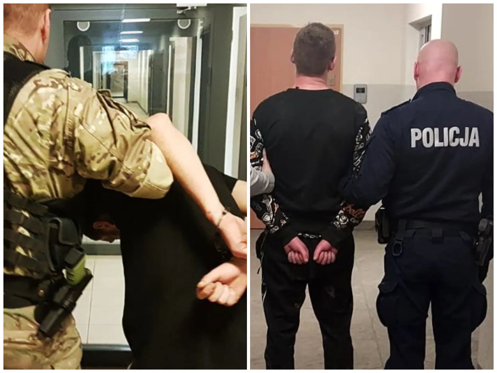 Areszt policja dwóch zatrzymanych